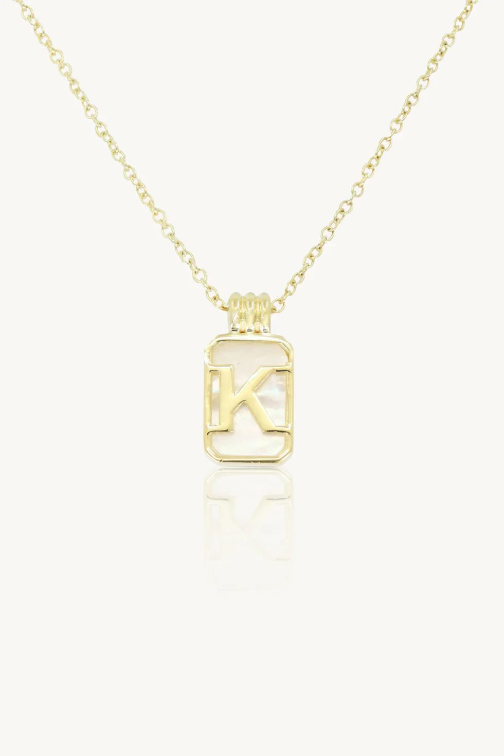 Initial A to Z Gold Necklace - Image 16