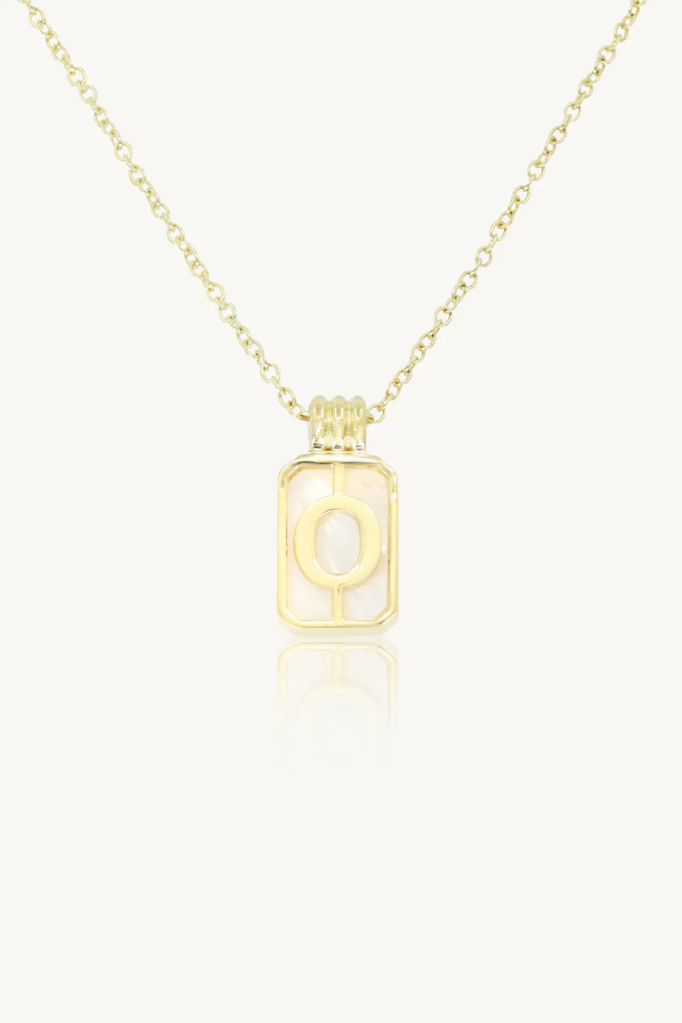 Initial A to Z Gold Necklace - Image 20