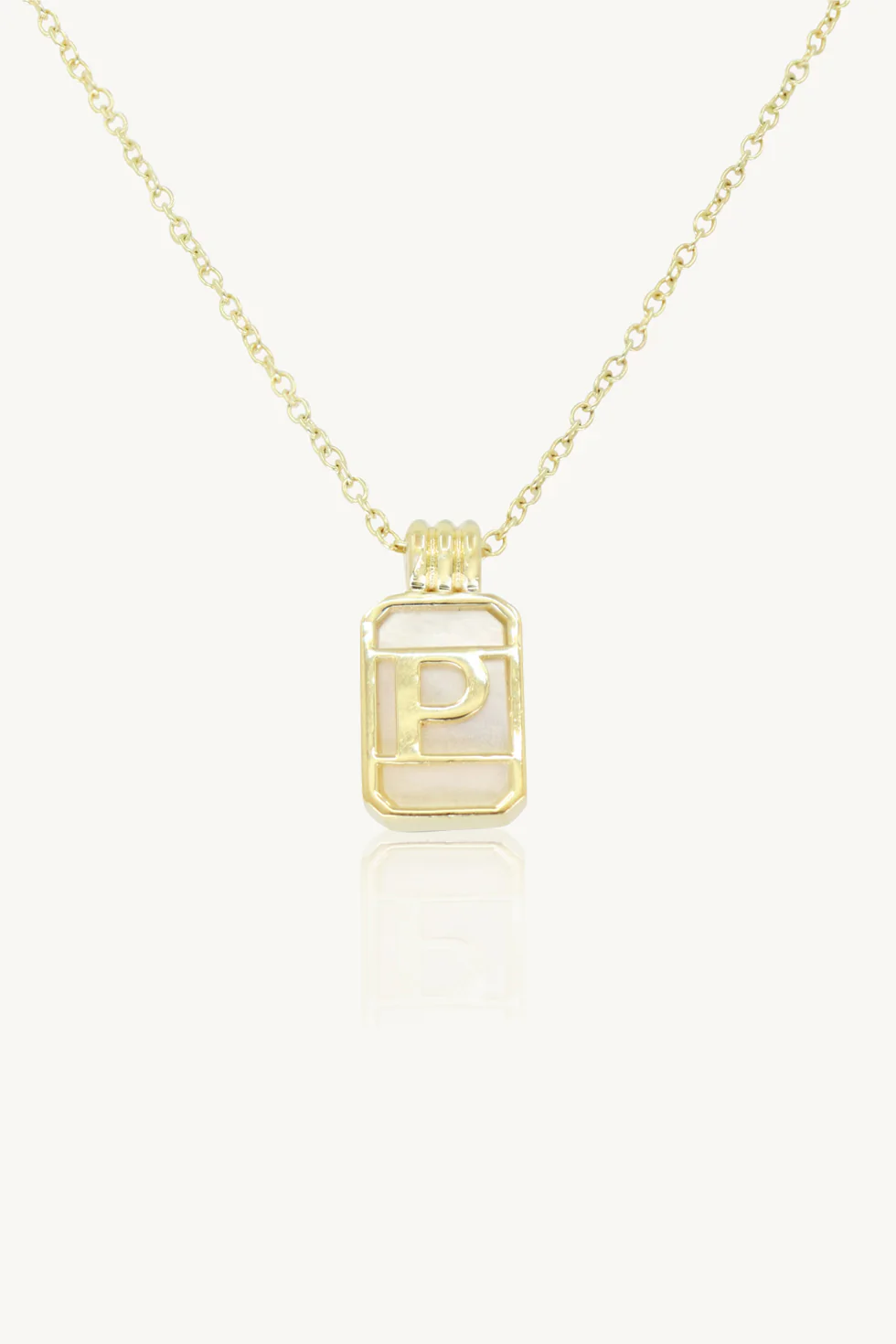 Initial A to Z Gold Necklace - Image 21