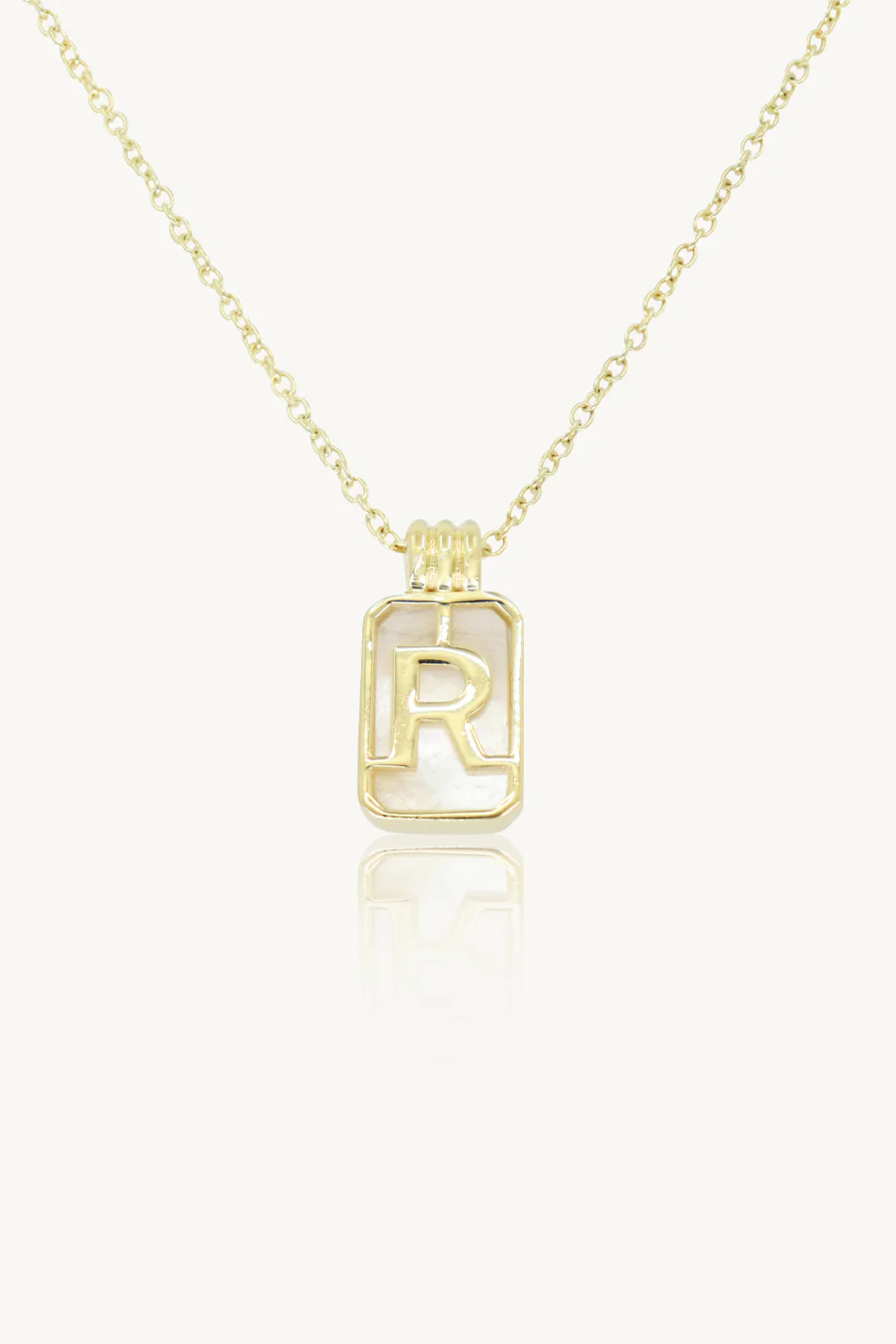 Initial A to Z Gold Necklace - Image 23